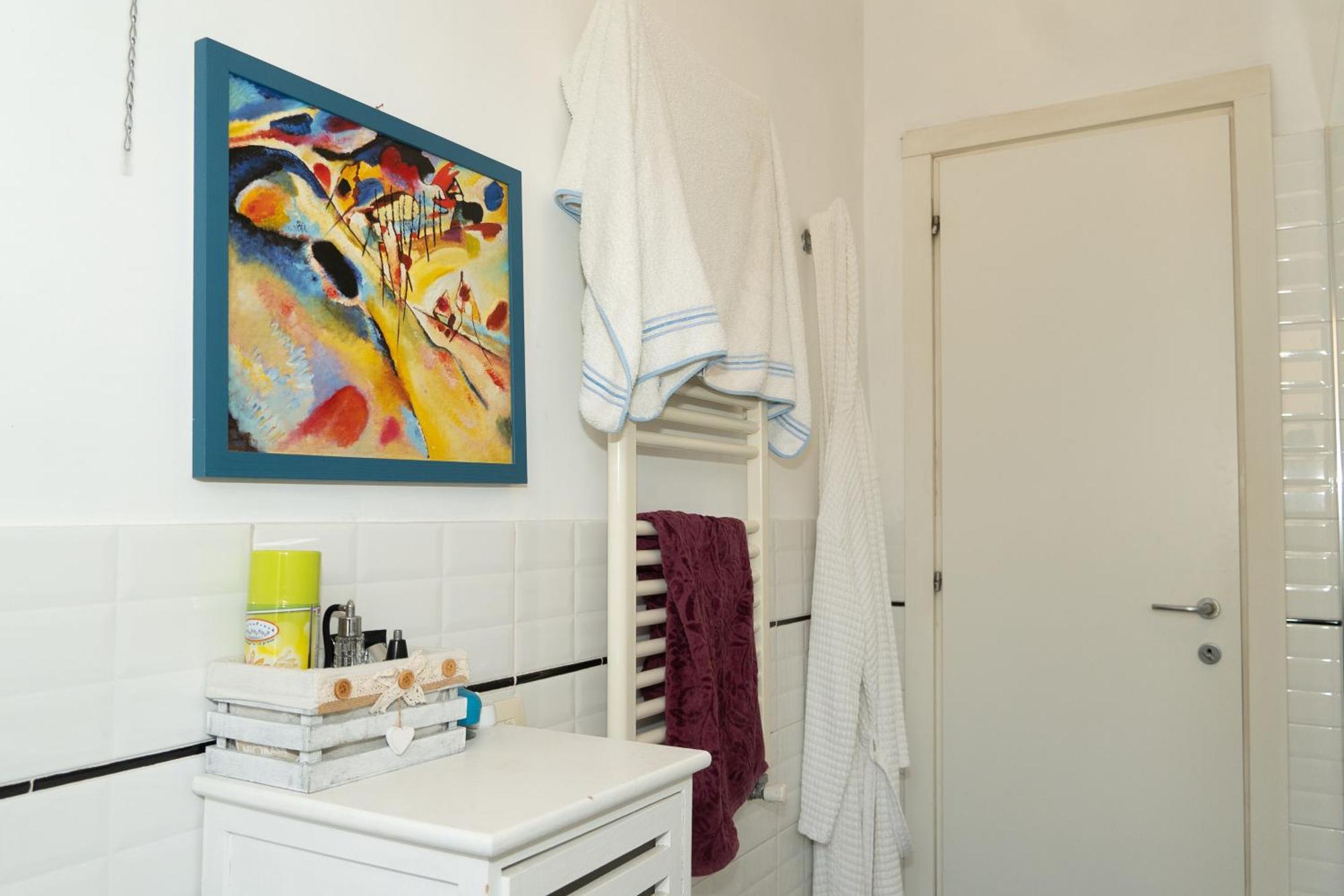 Stanza Con Bagno Privato In Attico Quarto em Acomodações Particulares Roma